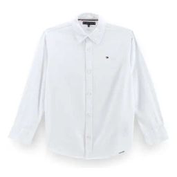 Tommy Hilfiger White Relaxed Fit Shirt-image-27