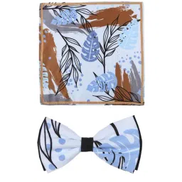 Tossido Multi Printed Bowtie and Pocket Square-6