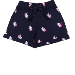Plum Tree Kids Navy Printed Shorts-image-58
