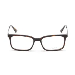 Police VPL687K52722FR Brown Full Rim Rectangular Frame-picture-10