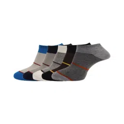 Dollar Multicolor Ankle Length Socks (Pack of 5)-image-63