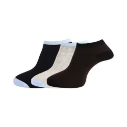 Dollar Multicolor Ankle Length Socks (Pack of 3)-14
