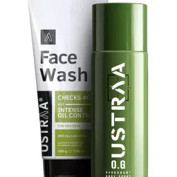 Ustraa O.G Deodorant & Face Wash Oily Skin - Set of 2-75