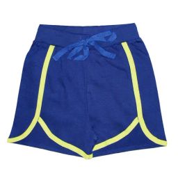 Kiddopanti Kids Royal Blue Solid Shorts-picture-22