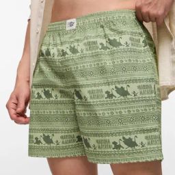 The Souled Store Green Cotton Regular Fit Printed Boxers-image-53