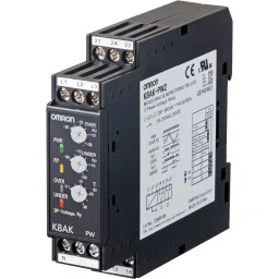 Omron Three-Phase Voltage Relay, K8AK-PW2-17