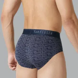 Van Heusen Regular Fit 4 Way Stretch Body Defining Fit Allover Print Briefs - SPP-16 image 2