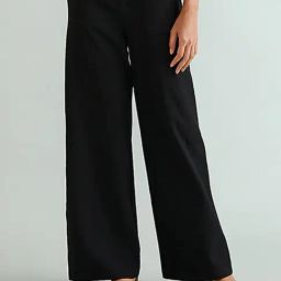 Cover Story Black Regular Fit Mid Rise Culottes-image-90