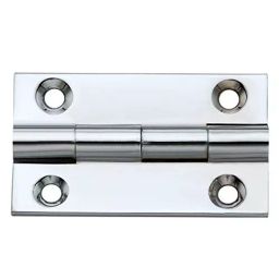 Screw Tight 1.5 Inch Brass Chrome Plated Finish Butt Hinges B170102CP-10 ( Pack of 10 )-image-97