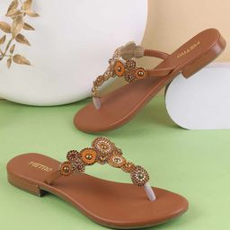 Metro Embellished Block Sandals-7