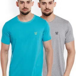 VIMAL JONNEY Men Pack of 2 Round Neck T-Shirts-image-86