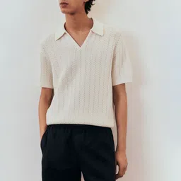 H&M Regular Fit Linen Shorts-image-55