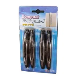 SPREADX Plastic Car Compact Black Colour Elegant Door Guard Protection Universal Type  Suitable for Mahindra XUV-300 (Set of 4 Pcs) image 2