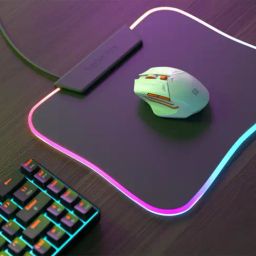 Portronics Vader Pro Wireless Gaming Mouse with 2.4 GHz Receiver & 6 Buttons (Stone Grey) image 3
