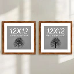 Synthetic Document Wall Photo Frame, Set Of 2 Big Frames For Wall Artwork, Certificates, Home Decor-43