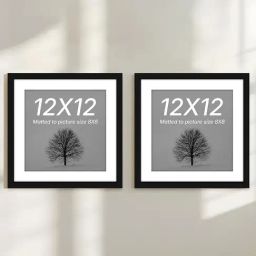 Synthetic Document Wall Photo Frame, Set Of 2 Big Frames For Wall Artwork, Certificates, Home Decor-3
