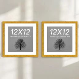 Synthetic Document Wall Photo Frame, Set Of 2 Big Frames For Wall Artwork, Certificates, Home Decor-26