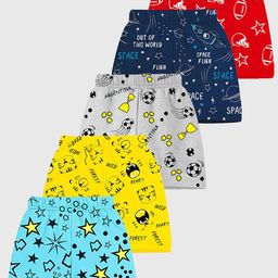 KUCHIPOO Boys Conversational Printed Shorts-image-70