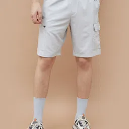 Kappa Men Mid-Rise Regular Fit Cargo Styles Sports Shorts-image-40