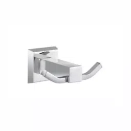 PLATO Quadro Robe Hook Brass Chrome Finish Silver, 6165-picture-21