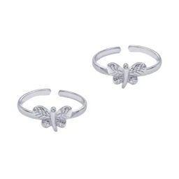 Taraash Desinger Dragonfly 92.5 Sterling Silver Toe Ring-image-74