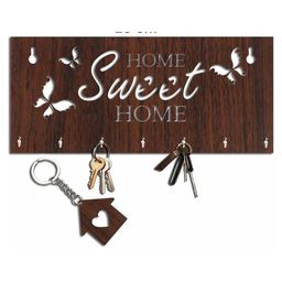 Arpita Crafts Brown Color Home Sweet Home Key Holder-image-46