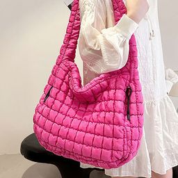 StyleCast x Revolte Women Solid Bucket Cotton Shoulder Bag-image-8