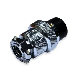 SETMI INDIA GX25 Aviation Connector 25 mm 3-Pin Circular IP67 Waterproof with Soldered Wire & Threaded Lock image 2