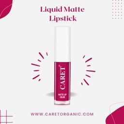 CARET ORGANIC Set Of 2 Super-Pigmented Liquid Matte Lipsticks - 2 ml Each - 5 - 8 image 2