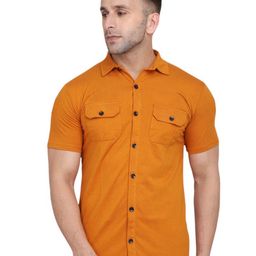 Blisstone Cotton Spread Collar Casual Shirt-image-15