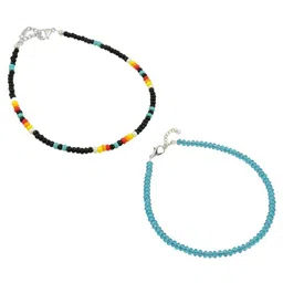 HIGH TRENDZ Women Set of 2 Anklets-picture-1