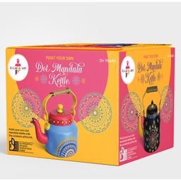 Kalakaram Dot Mandala Art Kettle DIY Activity Box - Multicolor-19