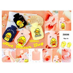 COMERCIO Hot Water Bag with Cute Cartoon Design Soft Cover for Pain Relief (Color & Design May Vary)-26