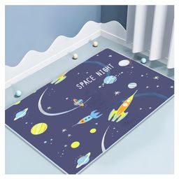 YAMAMA Space Night Play Mat Thick Baby Crawl Mat Waterproof Child Floor Mat Play Mats for Floor in Bedroom Nursery And Playroom Double Sided Infant Play Mat Kids Play Mat(Pack of 1Design And Color May Vary)-image-31