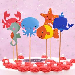 Funcart Under the Sea Cake Topper - Multicolor-image-20
