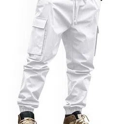 StyleCast x Revolte Men Mid-Rise Cargos Trousers-image-29