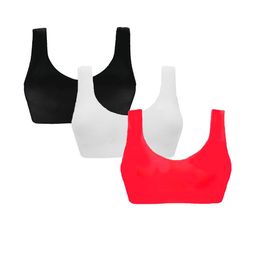 Girls Beginners Non Padded Teenager Full Coverage Cotton Bra-38