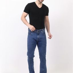 SACHIVA FASHION Men Blue Regular Fit Mid-Rise Denim Jeans-image-78