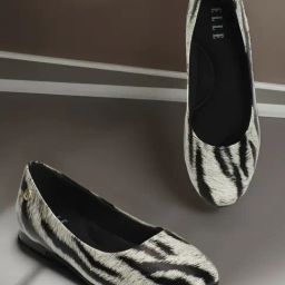 Elle Women's White Flat Ballets-image-12