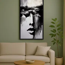 999Store Grey & Black 1 Piece Canvas Other Wall Paintings-image-65
