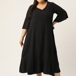 theRebelinme Women Plus Size A-Line Dress-image-20