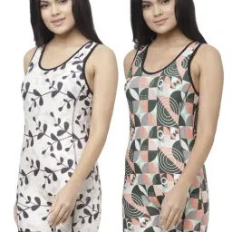 N-Gal Multicolor Printed Swimsuit (Pack Of 2)-image-70
