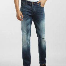 Jack & Jones Dark Blue Denim Slim Fit Jeans-picture-21