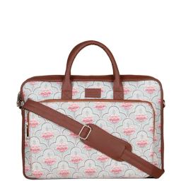 ZOUK Blue Jute Large Messenger Bag-image-17