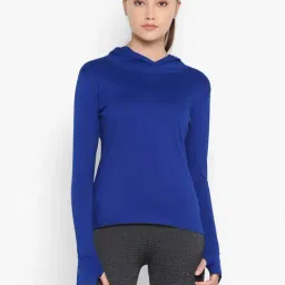 Appulse Royal Blue Cotton Slim Fit T-Shirt-25