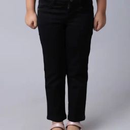 Cantabil Kids Black Regular Fit Jeans-image-40