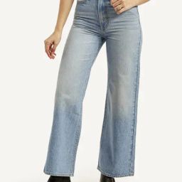 Levi's Blue Cotton Regular Fit Jeans-image-56