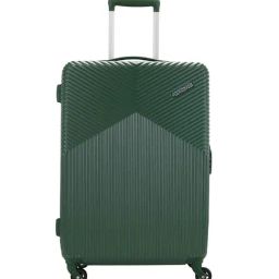 American Tourister Georgia Green 4 Wheels Medium Hard Cabin Trolley Bag-image-69