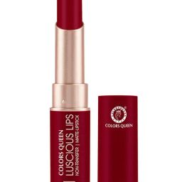 Colors Queen Luscious Lips Non Transfer Matte Lipstick Royal Rust Maroon - 3.5 gm-picture-4