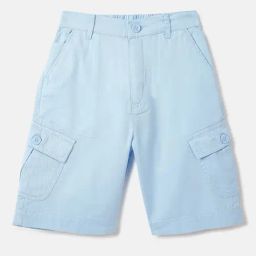 Blue Giraffe Boys Blue Shorts-image-75